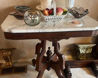 Marble Top Table