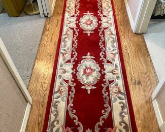 2’3” x 11 ‘ Red Rug