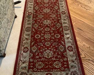 2’6” x 7’ Red Rug