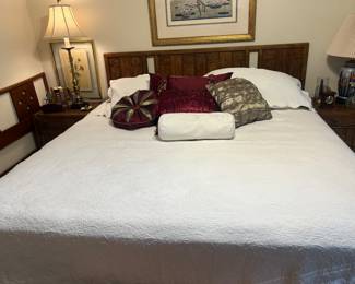 Croft King Mattress Set with Drexel Headboard 