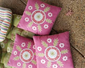 Patio cushions 
