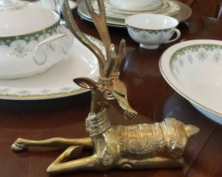Brass deer