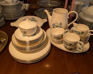 Taylor Smith Blue Floral China