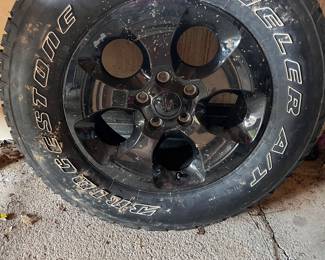 Brand new, never used tire for a jeep 