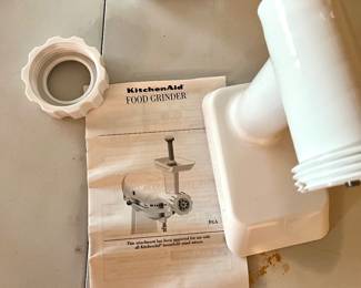 KitchenAid food grinder accessory