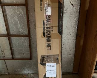 Soccer ball kicking net, never used