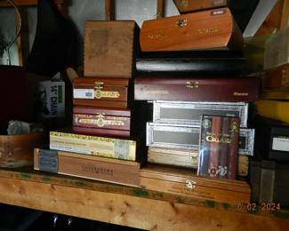 cigar boxes