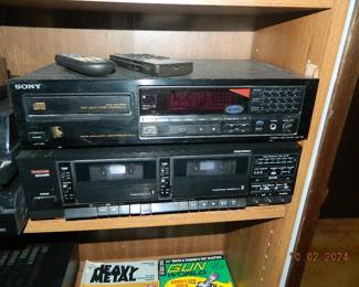 vintage stereo equipment