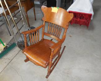 restored rocking chair