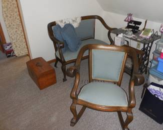 matching couch and rocker