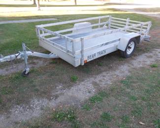 Bear track 63" x 10' aluminum trailer