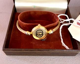 Vintage Gucci Watch...Can Be Seen at Check Out