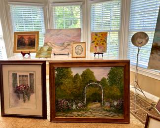 Originals and Prints by our Client Artist Jacquelyn R. Sulllivan...Great Selection Available...Too Many to  Add Individual Photos...If you are Looking for an Unique Piece of Art then Here is Where you will Find it!  We also have mats and frames to make your "Picture Perfect"