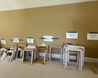 Frames and Art Supplies 