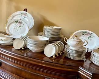 Vintage Grace China "Rochelle" Made in Occupied Japan...So Elegant With Gold Trim