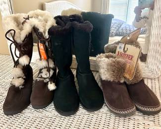 Fur Lined Boots! Cooler Weather is on the Way!  