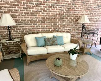 Woodard  3 Cushion Sofa