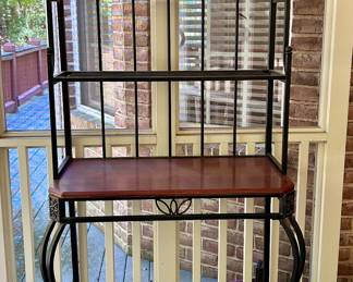 Metal/Wood Shelf