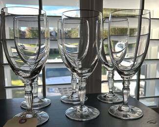 Set of 6 Waterford Carlton Glasses