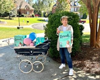 A GREAT big THANK YOU for all those that helped out with our Diaper Drive.  This is today's contributions.  One more day to donate to a much needed  cause for our neighbors in Western NC.  We will be open tomorrow from 1-4 and hope to continue our mission  to help families in need.  Remember every diaper you donate gives a child  another few hours of comfort. 