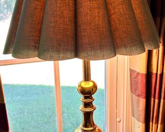 Nice Heavy Brass Lamp...We Have a Pair