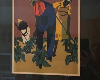 ROBERT GWATHMEY SERIGRAPH