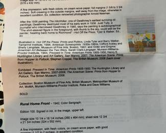 ROBERT GWATHMEY SERIGRAPH