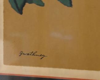 ROBERT GWATHMEY SERIGRAPH