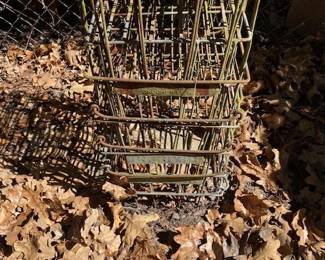 SAFEWAY IRON MILK CRATES
