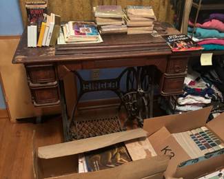 Singer treadle machine