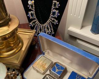 A selection of goodies in the primary bedroom.