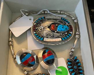 Another sampling of Native American silversmithing 