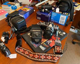 A selection of photography items