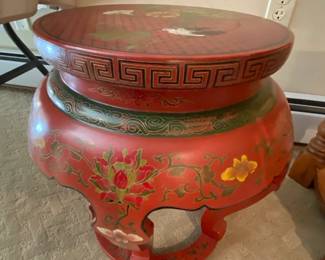 Asian inspired end table