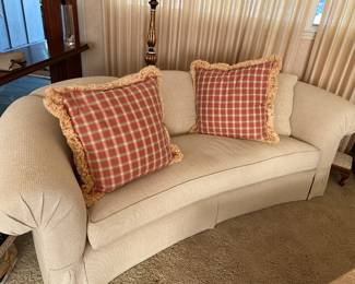 Gorgeous ivory couch in excellent condition.