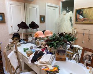 A view of the master bath.