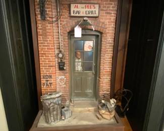 This lighted bar sign is SO cool!