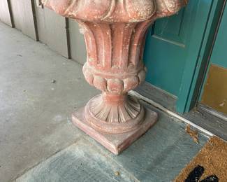 One of the outdoor urns available
