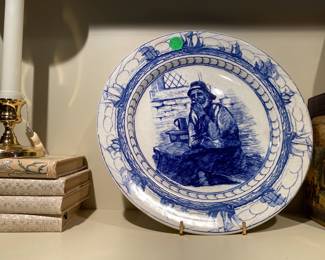 Old Man of the Sea Royal Doulton plate.