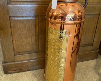 Antique fire extinguisher