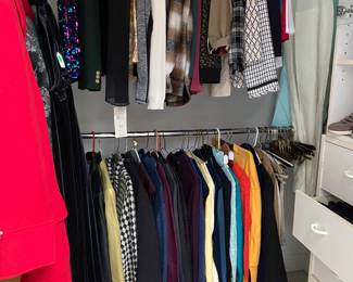 Some of the nice ladies clothing available.