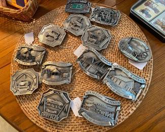 Belt buckle collection