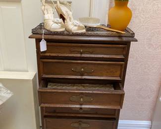 Sweet jewelry armoire.