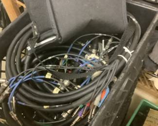 1 of 10 boxes of cables