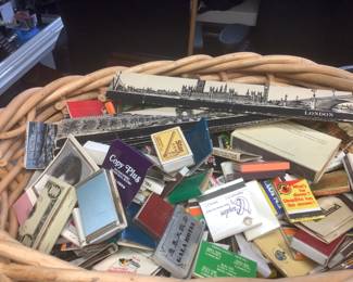Matchbooks from all over