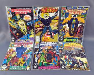 Guardians Of The Galaxy Marvel Comic Books, Issues 1 Through 18