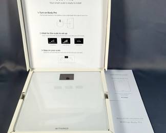 Withings Body Pro Body Weight & BMI Battery Operated Wi-Fi Scale, New In Box 