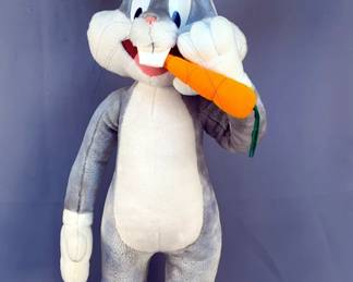 Applause Looney Tunes Freestanding Plush Bugs Bunny, 37.5" Tall