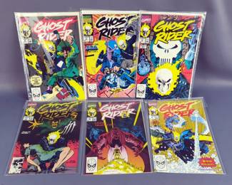 Ghost Rider Marvel Comics, Including Issues 4 Through 22, Total Qty 19