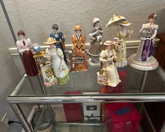 Avon Ladies - most have boxes